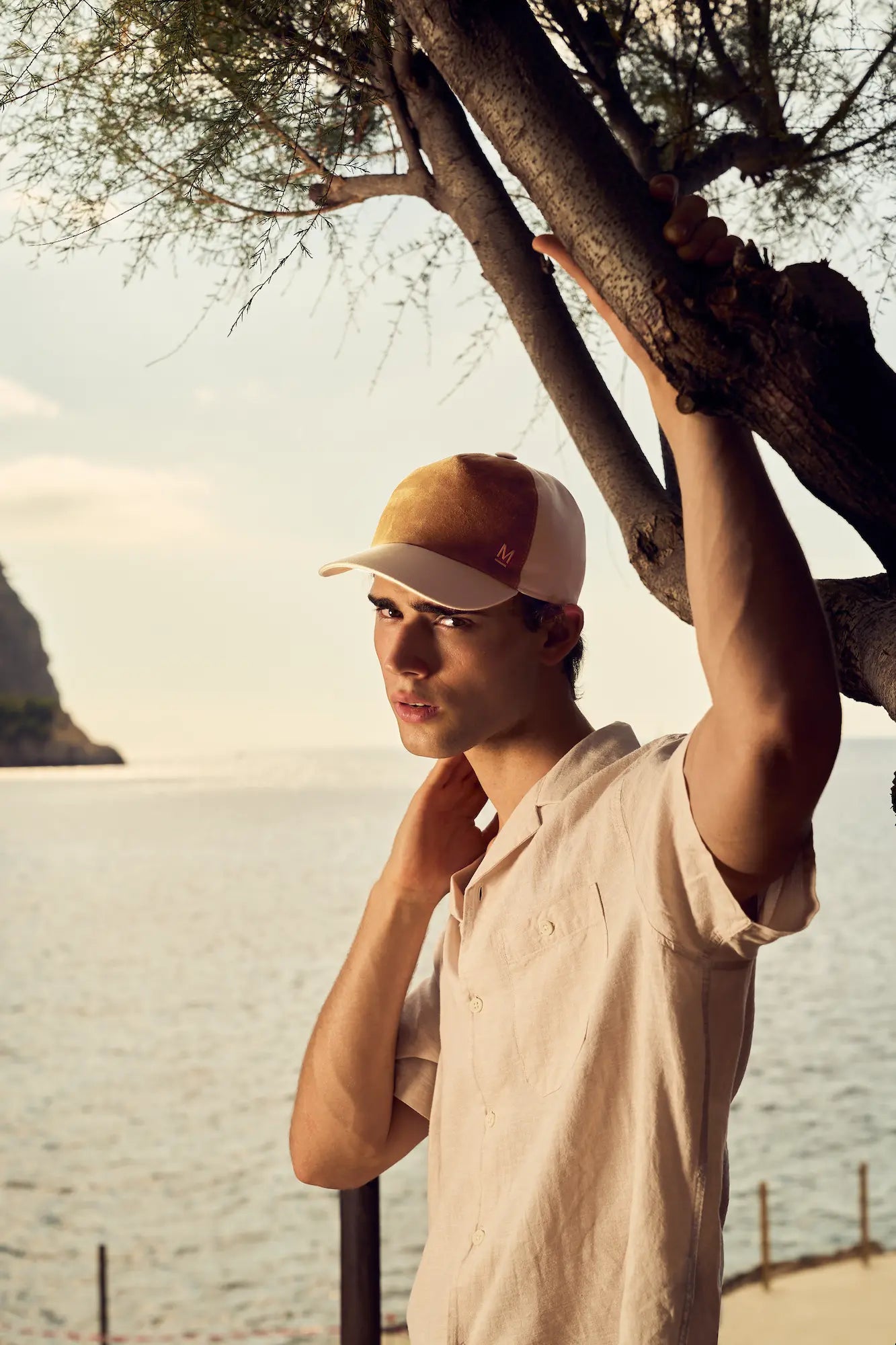 Cap Beige Braun